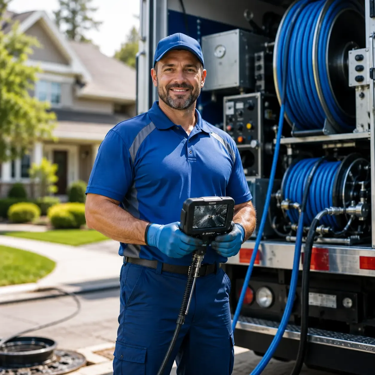 Local outdoor drain cleaning specialists in Hinton, OK